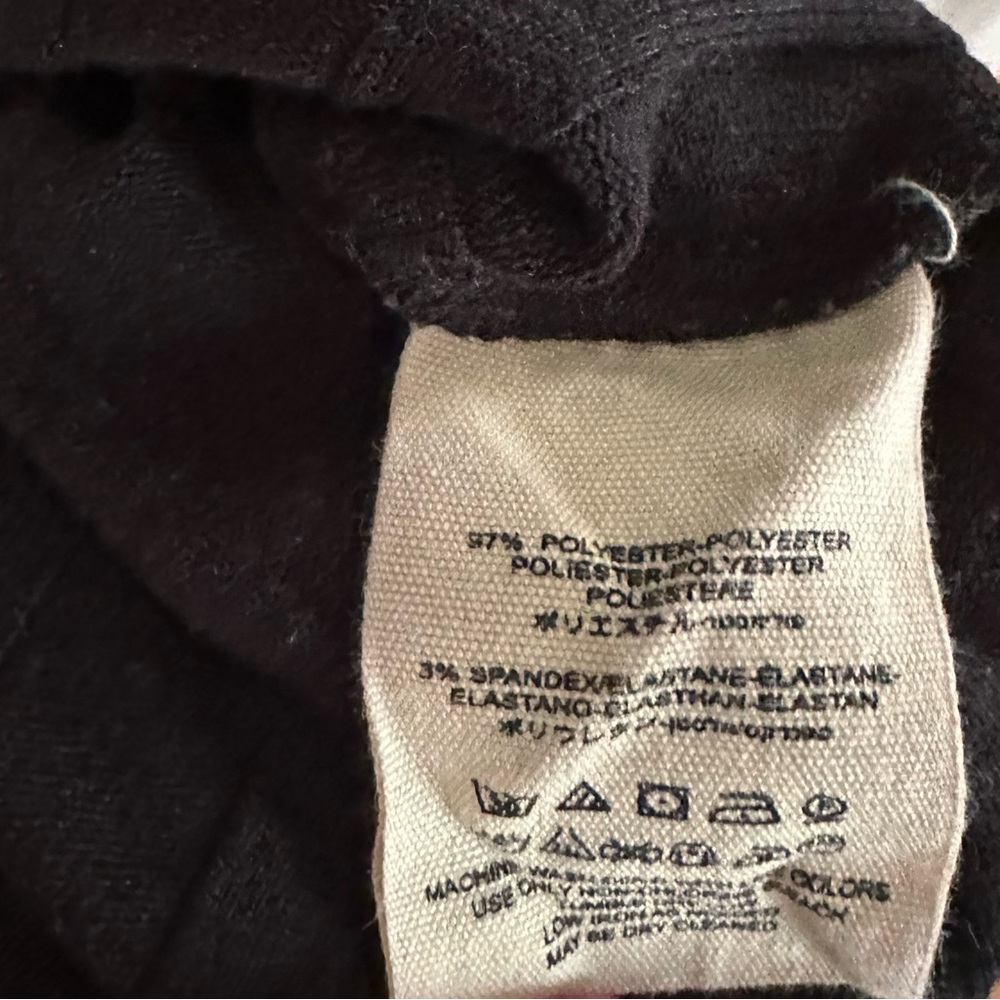 Free People Black Ribbed Button-Down Top - Picture 6 of 6